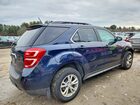 2017 Chevrolet Equinox Lt Blue vin: 2GNALCEK0H1609197