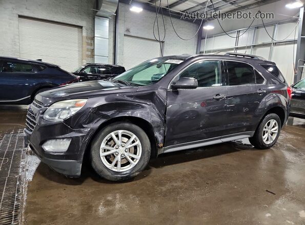 2GNALCEK1G6244255 2016 CHEVROLET EQUINOX Серый Передняя левая четверть