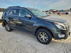 2017 Chevrolet Equinox Lt Серый vin: 2GNALCEK1H1601190