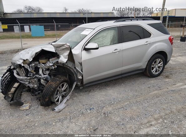 2GNALCEK4H6106596 2017 CHEVROLET EQUINOX Silver Przód lewy