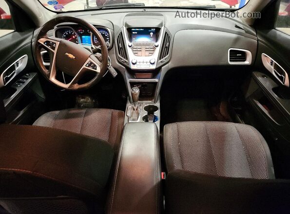 2GNALCEK9G1121316 2016 CHEVROLET EQUINOX Темно-бордовый Вид панели приборов