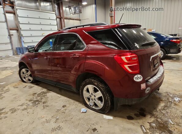 2GNALCEK9G1121316 2016 CHEVROLET EQUINOX Темно-бордовый Задняя левая четверть