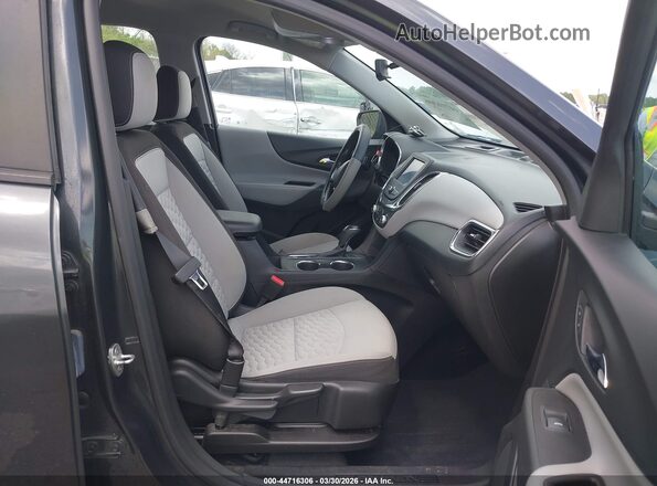 2GNAXHEV7M6152817 2021 CHEVROLET EQUINOX Серый Вид салона спереди