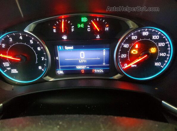 2GNAXJEV9K6239736 2019 CHEVROLET EQUINOX Черный Вид щитка приборов