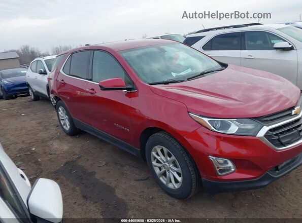 2GNAXSEV2J6174202 2018 CHEVROLET EQUINOX Бордовый Передняя правая четверть