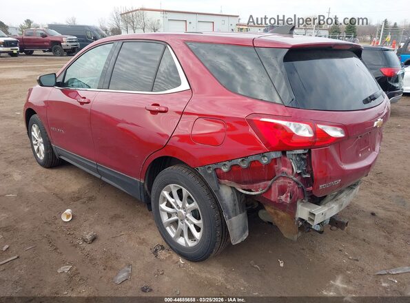 2GNAXSEV2J6174202 2018 CHEVROLET EQUINOX Бордовый Задняя левая четверть