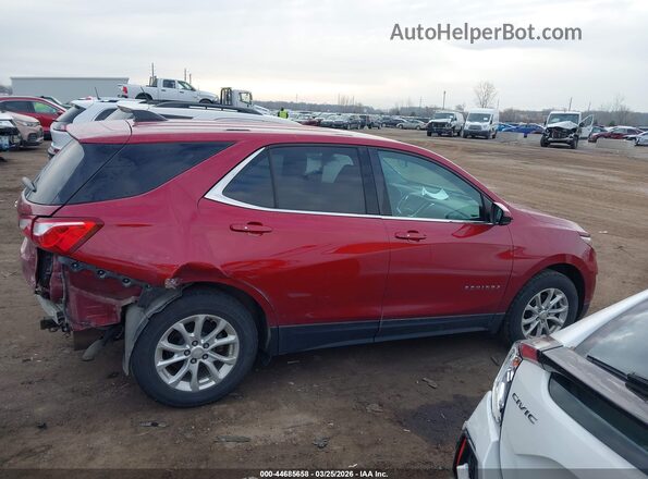2GNAXSEV2J6174202 2018 CHEVROLET EQUINOX Бордовый Панорамный вид салона 360°
