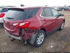 2018 Chevrolet Equinox 1lt Бордовый vin: 2GNAXSEV2J6174202