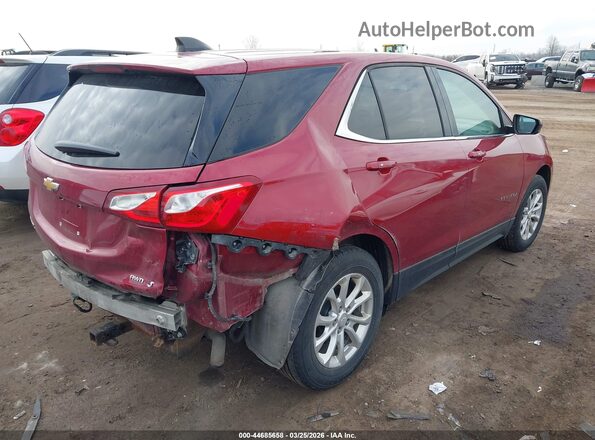 2GNAXSEV2J6174202 2018 CHEVROLET EQUINOX Бордовый Задняя правая четверть