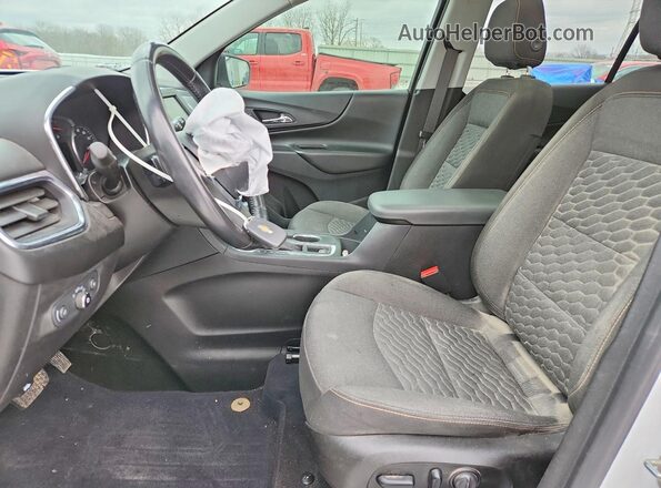 2GNAXUEV9M6137437 2021 CHEVROLET EQUINOX Белый Вид салона спереди