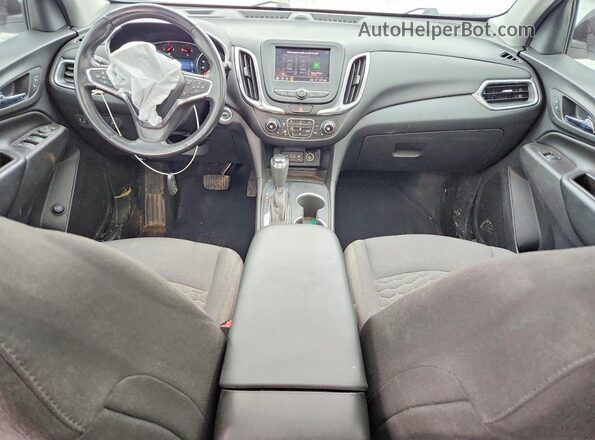 2GNAXUEV9M6137437 2021 CHEVROLET EQUINOX Белый Вид панели приборов