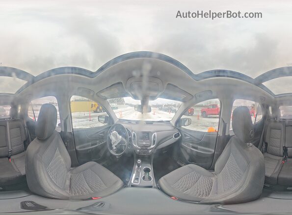 2GNAXUEV9M6137437 2021 CHEVROLET EQUINOX Белый Панорамный вид салона 360°