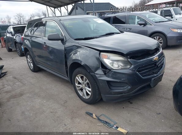 2GNFLEEK4H6263546 2017 CHEVROLET EQUINOX Серый Передняя правая четверть