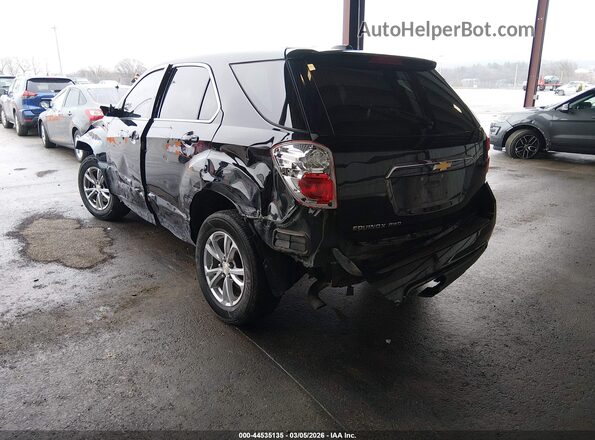 2GNFLEEKXH6241485 2017 CHEVROLET EQUINOX Черный Задняя левая четверть