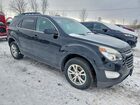2016 Chevrolet Equinox Lt Черный vin: 2GNFLFEK6G6232769