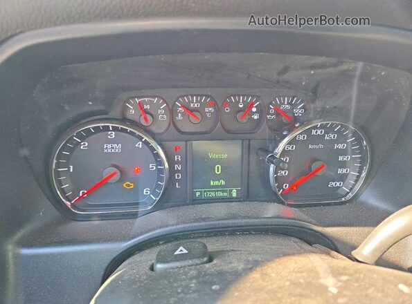 2GTV2LECXK1163363 2019 GMC SIERRA Белый Вид щитка приборов