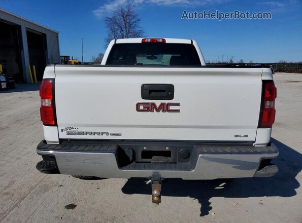 2GTV2MEC5K1222082 2019 GMC SIERRA White Вид ззаду