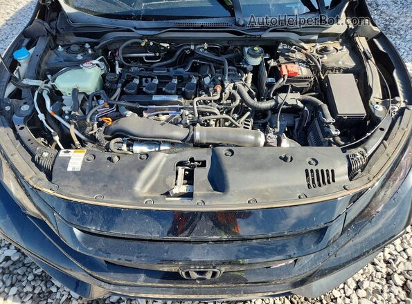 2HGFC1E58JH705901 2018 HONDA CIVIC Черный Вид задней части салона