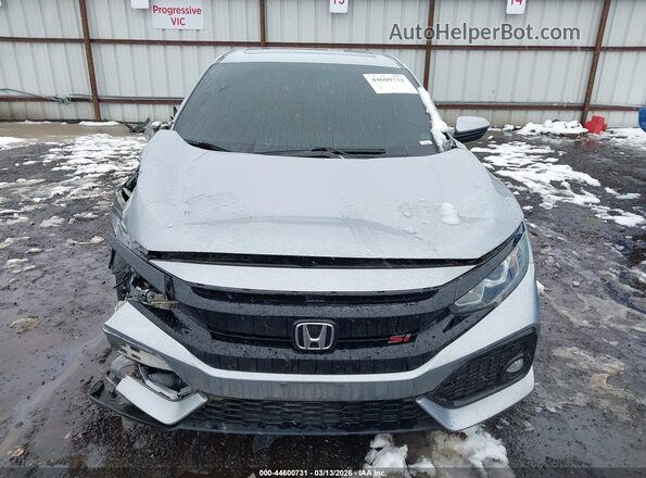 2HGFC1E58KH706404 2019 HONDA CIVIC SI Серебряный Вид задней части салона