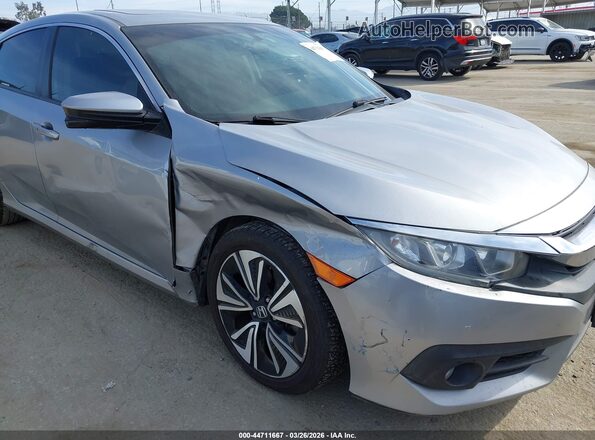 2HGFC1F35GH653228 2016 HONDA CIVIC Серебряный Вид спереди