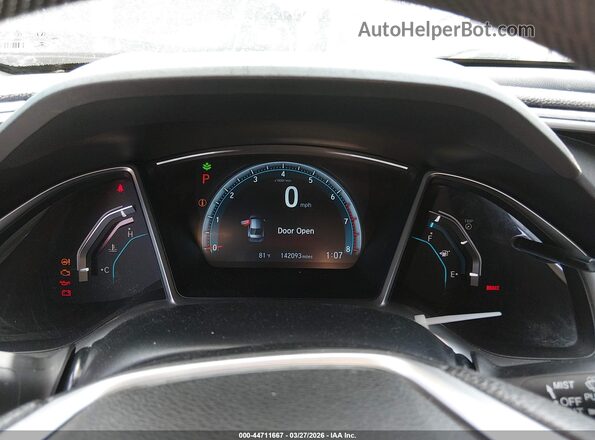 2HGFC1F35GH653228 2016 HONDA CIVIC Серебряный Вид задних сидений