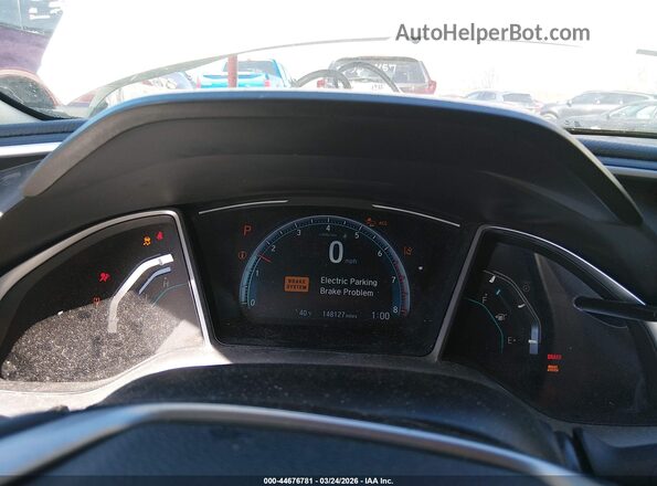 2HGFC1F38LH680661 2020 HONDA CIVIC Белый Вид задних сидений