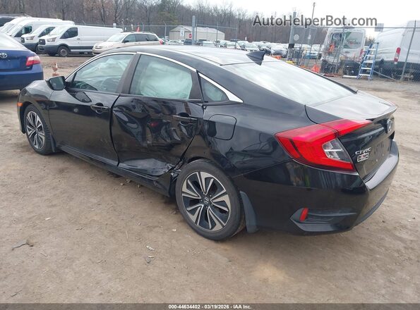 2HGFC1F72HH653000 2017 HONDA CIVIC Черный Задняя левая четверть