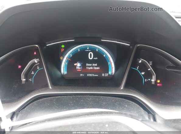 2HGFC1F72HH653000 2017 HONDA CIVIC Черный Вид задних сидений