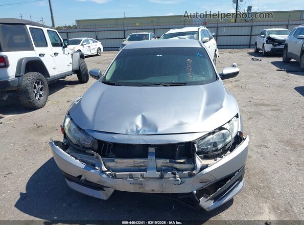 2HGFC2F51JH581930 2018 HONDA CIVIC Серебряный Вид спереди