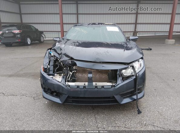 2HGFC2F51JH597819 2018 HONDA CIVIC Blue Vista del cuadro de instrumentos