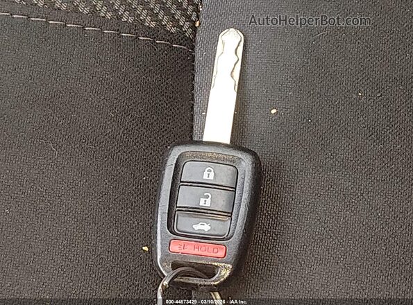 2HGFC2F55GH514594 2016 HONDA CIVIC Серый Вид панели приборов