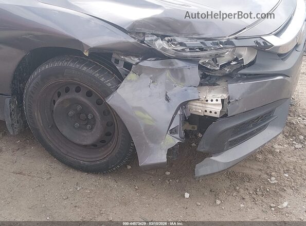 2HGFC2F55GH514594 2016 HONDA CIVIC Серый Вид спереди