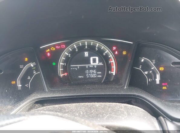 2HGFC2F55GH517544 2016 HONDA CIVIC Серебряный Вид задних сидений