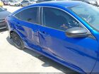 2016 Honda Civic Lx Blue vin: 2HGFC2F55GH577288