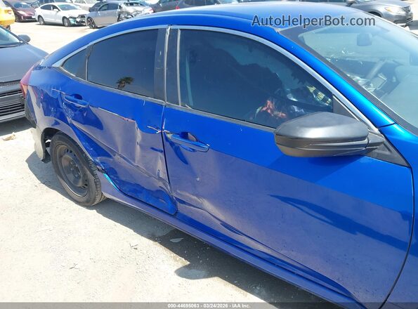 2HGFC2F55GH577288 2016 HONDA CIVIC Blue Вид спереду