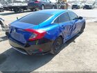 2016 Honda Civic Lx Blue vin: 2HGFC2F55GH577288