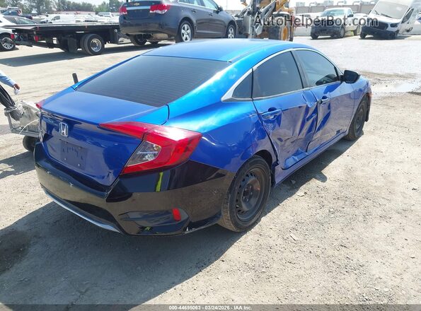 2HGFC2F55GH577288 2016 HONDA CIVIC Blue Задня права чверть
