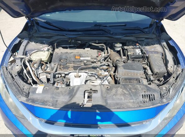 2HGFC2F55GH577288 2016 HONDA CIVIC Blue Вид ззаду