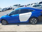 2016 Honda Civic Lx Blue vin: 2HGFC2F55GH577288