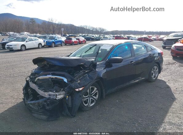 2HGFC2F56GH540055 2016 HONDA CIVIC Черный Передняя левая четверть