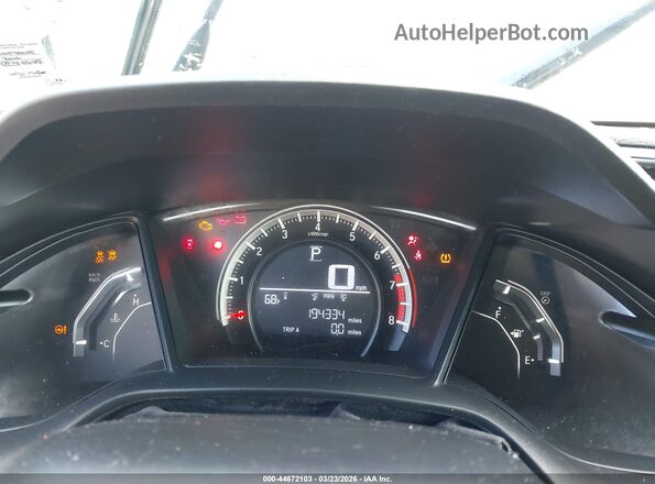 2HGFC2F56GH540055 2016 HONDA CIVIC Черный Вид задних сидений