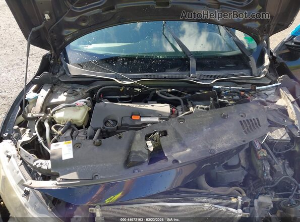 2HGFC2F56GH540055 2016 HONDA CIVIC Черный Вид сзади