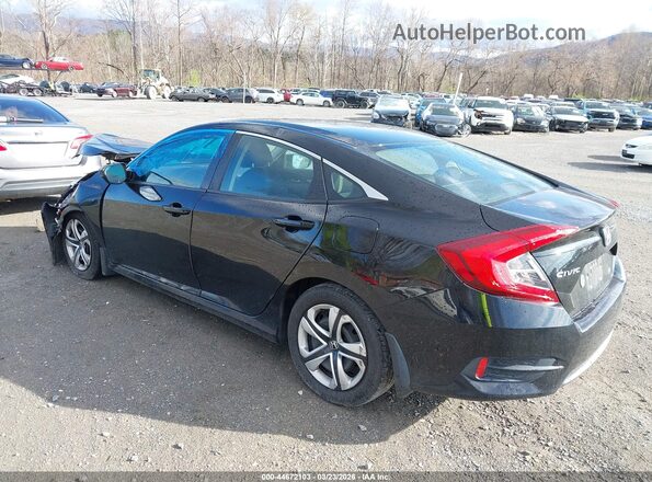 2HGFC2F56GH540055 2016 HONDA CIVIC Черный Задняя левая четверть