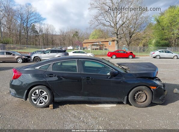 2HGFC2F56GH540055 2016 HONDA CIVIC Черный Панорамный вид салона 360°