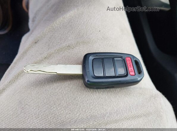2HGFC2F56GH540055 2016 HONDA CIVIC Черный Вид панели приборов