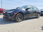 2018 Honda Civic Black vin: 2HGFC2F56JH575248