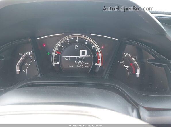 2HGFC2F59JH560615 2018 HONDA CIVIC Серый Вид задних сидений