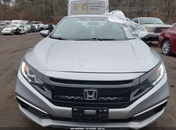 2HGFC2F60KH530106 2019 HONDA CIVIC Silver Սարքավորումների վահանակի տեսք