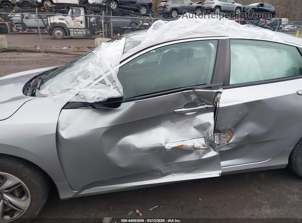 2HGFC2F60KH530106 2019 HONDA CIVIC Silver Դիմացի տեսք