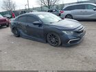 2019 Honda Civic Lx Gray vin: 2HGFC2F62KH553581